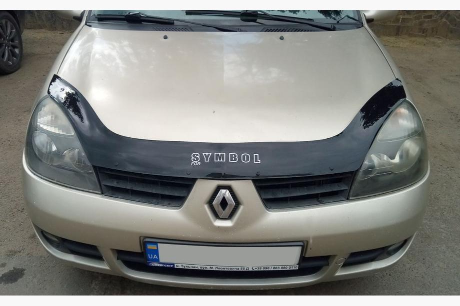 Renault Symbol 1999–2008 Deflektor pokrova motorja VIP Image
