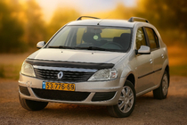 Renault Logan I 2008–2013 Deflektor pokrova motorja (EuroCap) fotografija 1