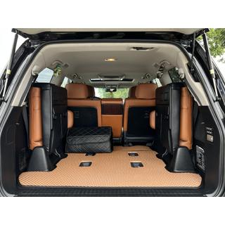 Preproga prtljažnika 2 kos (EVA, 7 sedežev, opečnata) Lexus LX570/450d 2008–2022 fotografija 1