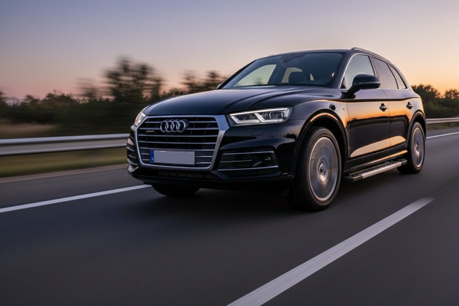 Audi Q5 2017–2025 Stranske stopnice Vision New Grey (2 kos, aluminij) Image