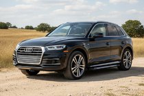 Audi Q5 2017–2025 Stranske stopnice Allmond Grey (2 kosa, aluminij) fotografija 1