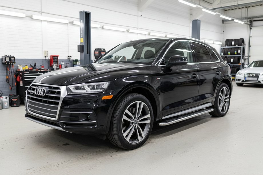 Audi Q5 2017–2025 Stranske stopnice Maydos V2 (2 kosa, aluminij) Image