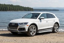 Audi Q5 2017–2025 Bočne stopnice Maya V2 (2 kos, aluminij) fotografija 1