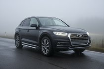 Audi Q5 2017–2025 Stranske stopnice Maya V1 (2 kosa, aluminij) fotografija 1