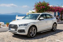 Audi Q5 2017–2025 Bočne stopnice Duru (2 kosa, aluminij) fotografija 1