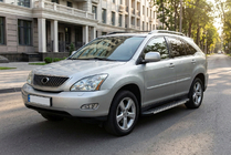 Lexus RX 2003–2009 Bočne stopnice Duru (2 kosa, aluminij) fotografija 1