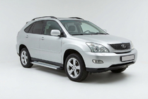 Lexus RX 2003–2009 Bočne stopnice Maya V2 (2 kos, aluminij) fotografija 1
