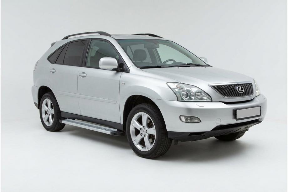 Lexus RX 2003–2009 Bočne stopnice Maya V2 (2 kos, aluminij) Image