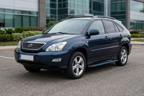 Lexus RX 2003–2009 Bočne stopnice Maya Blue (2 kos, aluminij) fotografija 1