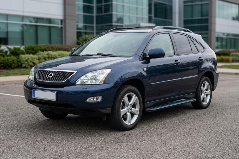 Lexus RX 2003–2009 Bočne stopnice Maya Blue (2 kos, aluminij) Image