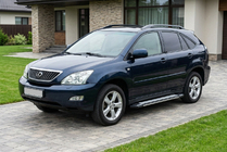 Lexus RX 2003–2009 Stranske stopnice Rainbow (2 kos, aluminij) fotografija 1