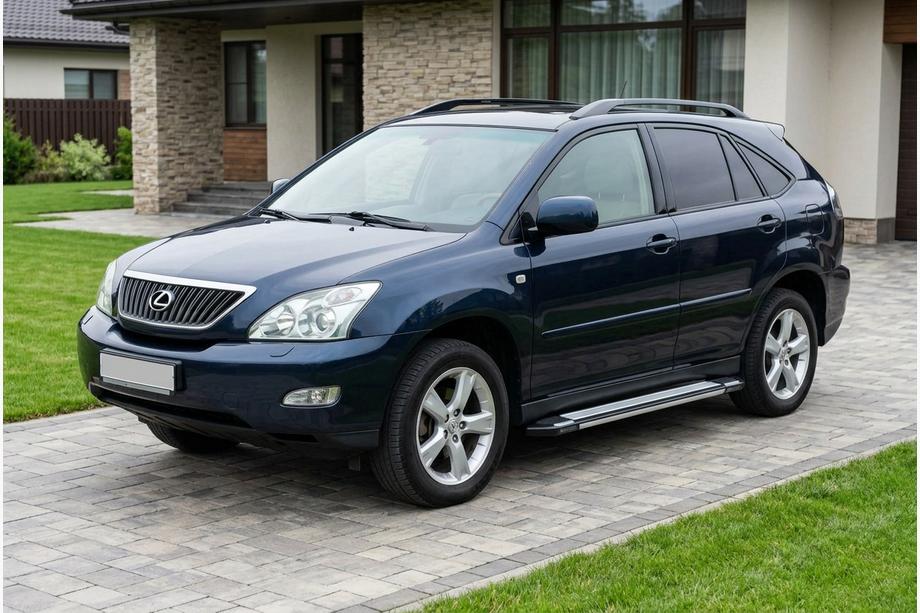 Lexus RX 2003–2009 Stranske stopnice Rainbow (2 kos, aluminij) Image