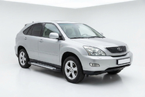 Lexus RX 2003–2009 Stranske stopnice Allmond Grey (2 kosa, aluminij) fotografija 1