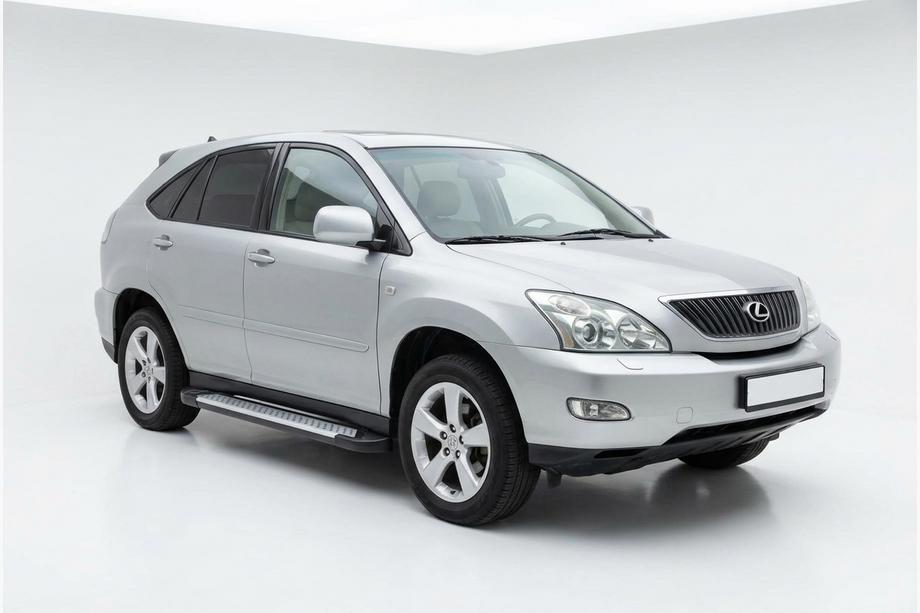 Lexus RX 2003–2009 Stranske stopnice Allmond Grey (2 kosa, aluminij) Image