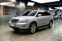 Lexus RX 2003–2009 Stranske stopnice BlackLine (2 kos, aluminij) fotografija 1