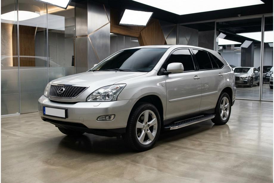 Lexus RX 2003–2009 Stranske stopnice BlackLine (2 kos, aluminij) Image