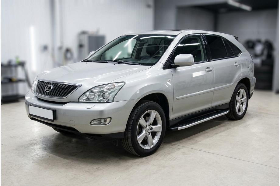 Lexus RX 2003–2009 Bočne stopnice Fullmond (2 kos, aluminij) Image