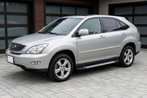 Lexus RX 2003–2009 Stranski pragovi Line (2 kos, aluminij) fotografija 1