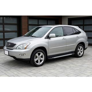 Stranski pragovi Line (2 kos, aluminij) Lexus RX 2003–2009 fotografija 1