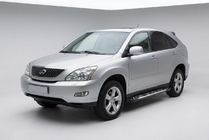 Lexus RX 2003–2009 Stranske stopnice Sunrise (2 kos, aluminij) fotografija 1