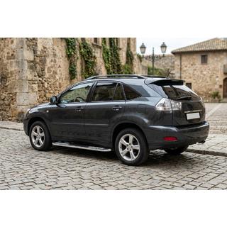 Stranske stopnice Tayga V2 (2 kos, aluminij) Lexus RX 2003–2009 fotografija 1