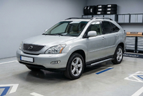 Lexus RX 2003–2009 Stranske stopnice Vision New Black (2 kos, aluminij) fotografija 1
