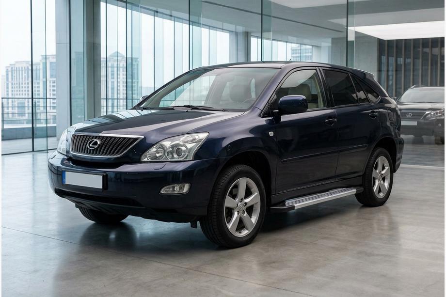 Lexus RX 2003–2009 Stranske stopnice Vision New Grey (2 kos, aluminij) Image