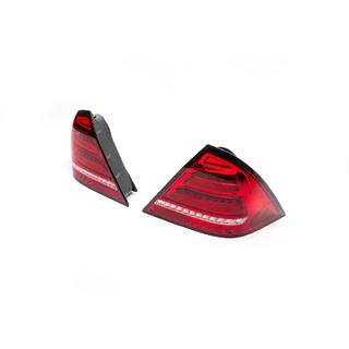 Zadnje LED zavorne luči (2 kosa) Mercedes razred C W203 2000–2007 fotografija 2