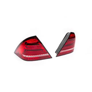 Zadnje LED zavorne luči (2 kosa) Mercedes razred C W203 2000–2007 fotografija 4