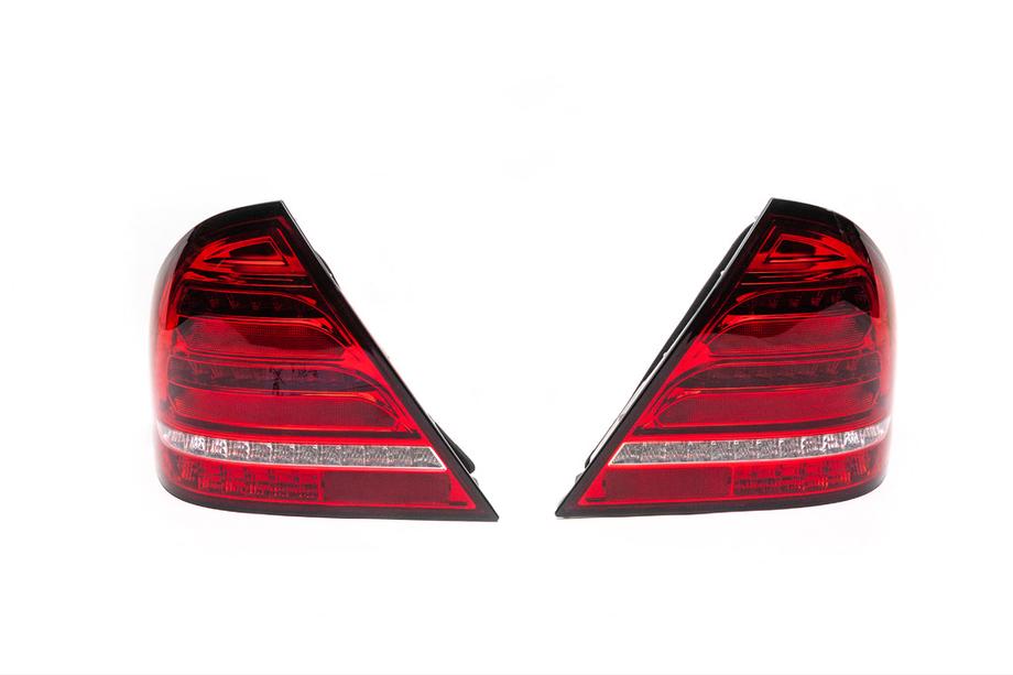 Mercedes razred C W203 2000–2007 Zadnje LED zavorne luči (2 kosa) Fotografija 3
