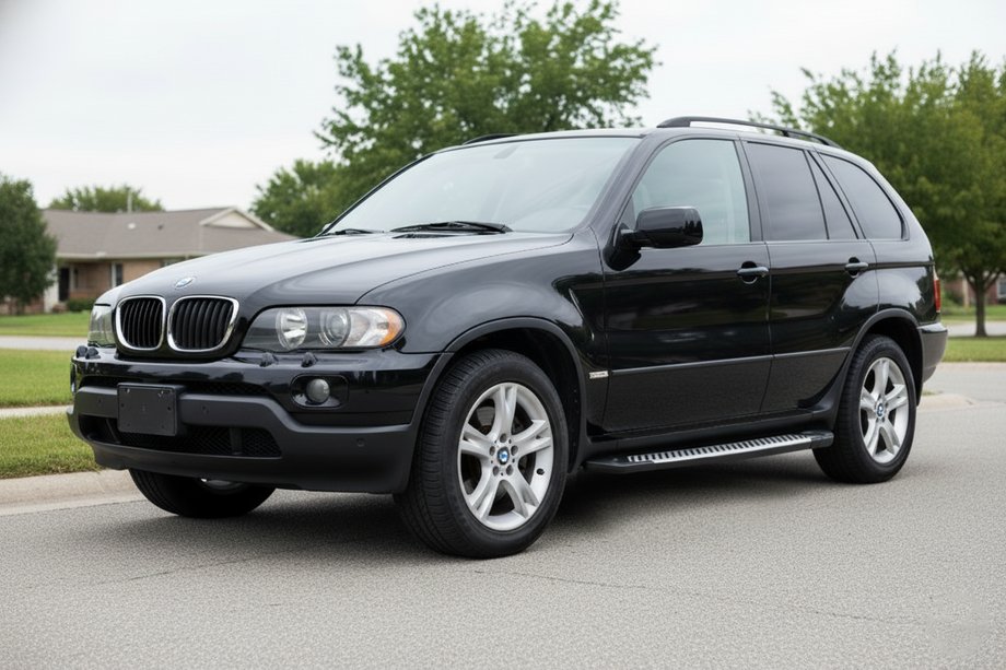 BMW X5 E53 1999–2006 Stranski pragovi Line (2 kosa, aluminij) Image
