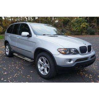 Stranske stopnice Tayga V2 (2 kos, aluminij) BMW X5 E53 1999–2006 fotografija 1