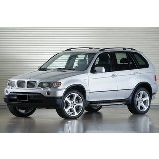 Duru stranske stopnice (2 kos, aluminij) BMW X5 E53 1999–2006 fotografija 1