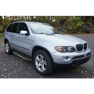 Bočne stopnice Maya V1 (2 kos, aluminij) BMW X5 E53 1999–2006 fotografija 1
