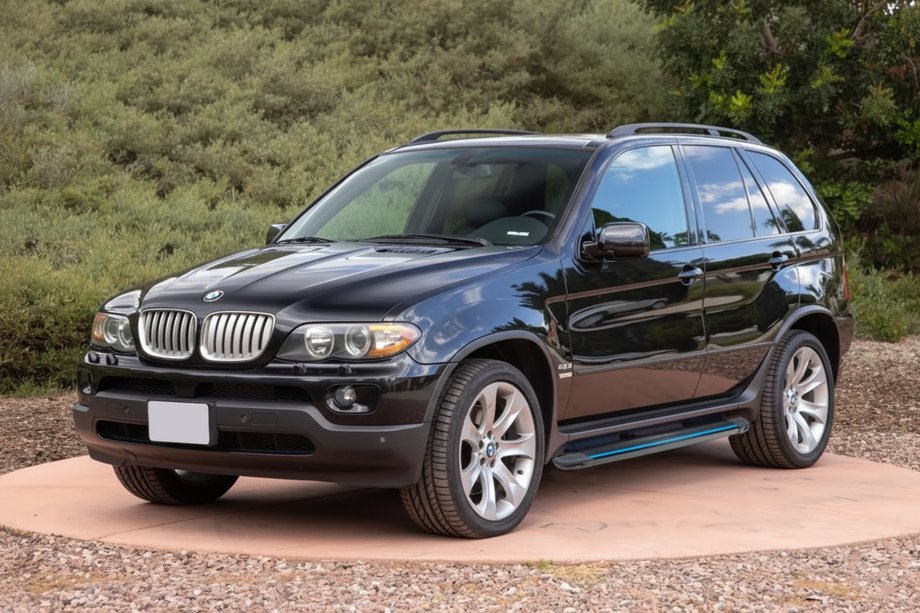 BMW X5 E53 1999–2006 Stranske stopnice Maya Blue (2 kos, aluminij) Image