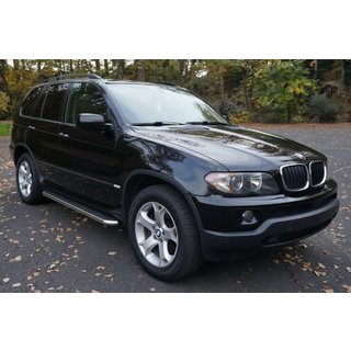Stranske stopnice Maydos V1 (2 kosa, aluminij) BMW X5 E53 1999–2006 fotografija 1