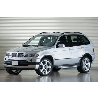 Stranske stopnice Maydos V2 (2 kos, aluminij) BMW X5 E53 1999–2006 fotografija 1