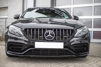 Mercedes C-сlass W205 2014–2021 Sprednja maska Panamericana GT (za originalni C63 AMG) 2014-2018, brez kamere fotografija 1