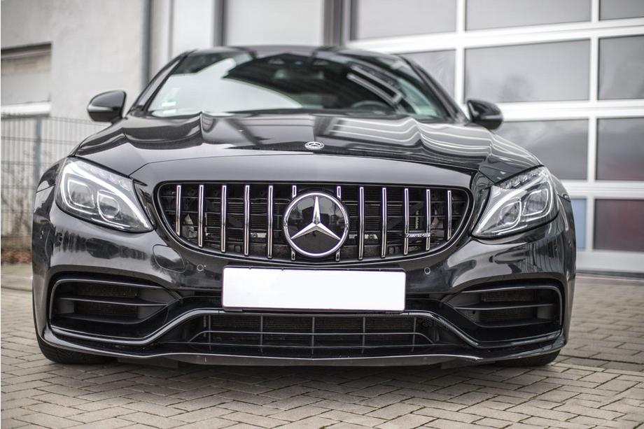 Mercedes C-сlass W205 2014–2021 Sprednja maska Panamericana GT (za originalni C63 AMG) 2014-2018, brez kamere Image