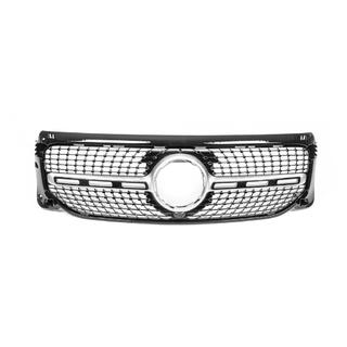 Sprednja maska Diamond Silver (za Base 2019-2023) Mercedes GLB X247 2019– fotografija 2