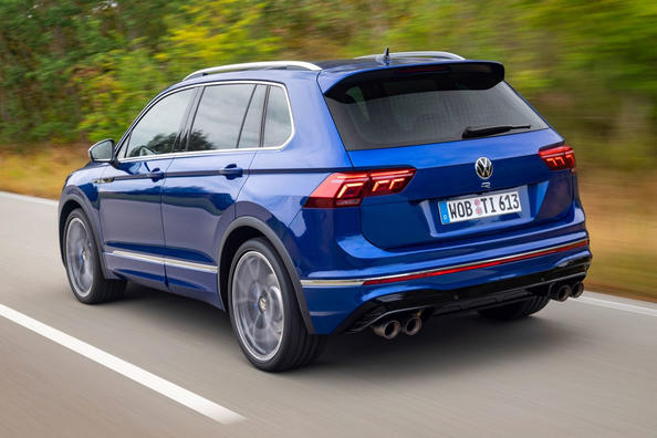 Test zmogljive različice Volkswagen Tiguan R Fotografija 5