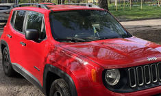 Jeep Renegade 2014– Strešne vzdolžne letve Skyport (mat črna) fotografija 1