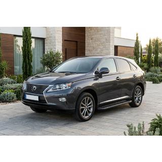 Bosphorus Black stranske stopnice (2 kos, aluminij) Lexus RX 2009–2015 fotografija 1