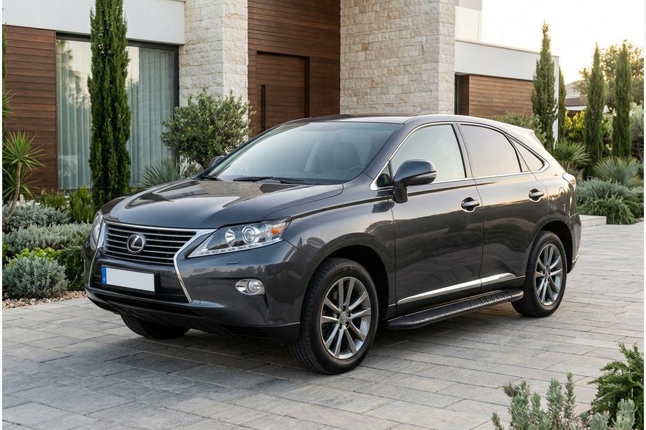 Lexus RX 2009–2015 Bosphorus Black stranske stopnice (2 kos, aluminij) Image