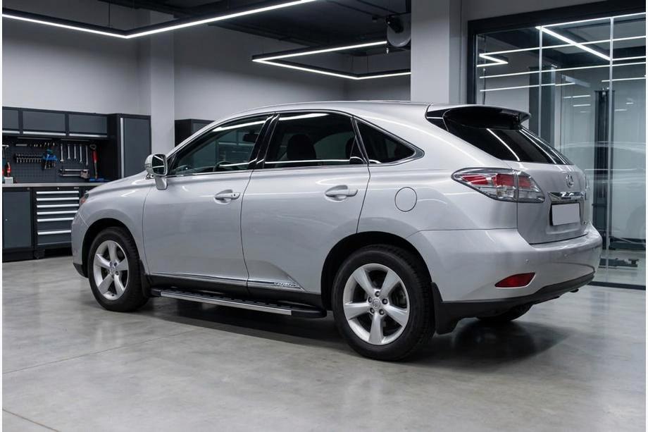 Lexus RX 2009–2015 Bočne stopnice Duru (2 kosa, aluminij) Image