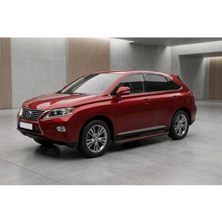 Stranske stopnice Maya Red (2 kos, aluminij) Lexus RX 2009–2015 fotografija 1
