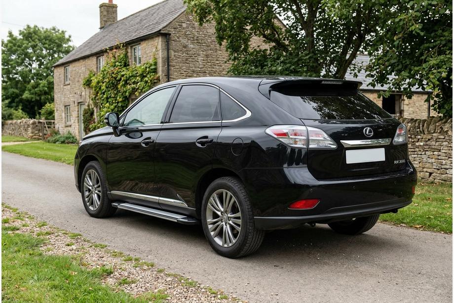 Lexus RX 2009–2015 Stranske stopnice Rainbow (2 kos, aluminij) Image