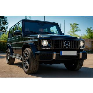 Sprednja maska (GT Panamericana, brez kroma) Mercedes G razred W463 1990–2018 fotografija 3