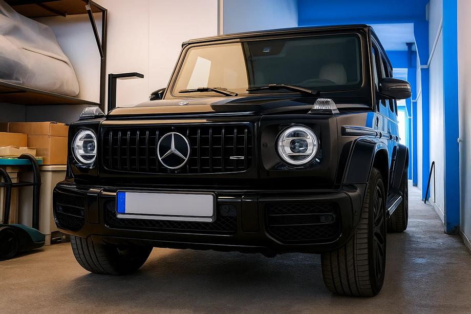 Mercedes G razred W463 1990–2018 Sprednja maska (GT Panamericana, brez kroma) Image
