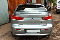 Mitsubishi Lancer X 2008– Spojler zadnjega stekla Sedan (ABS) fotografija 5